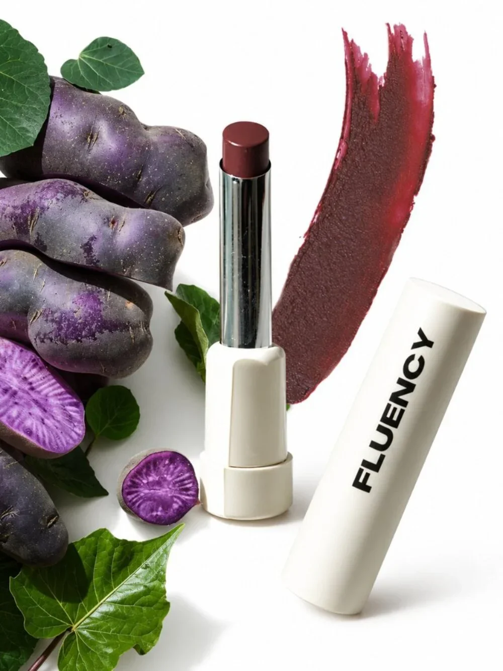 Fluency Beauty I Am Powerful Multistick Deep Brown Lip Cheek Vegan NIB
